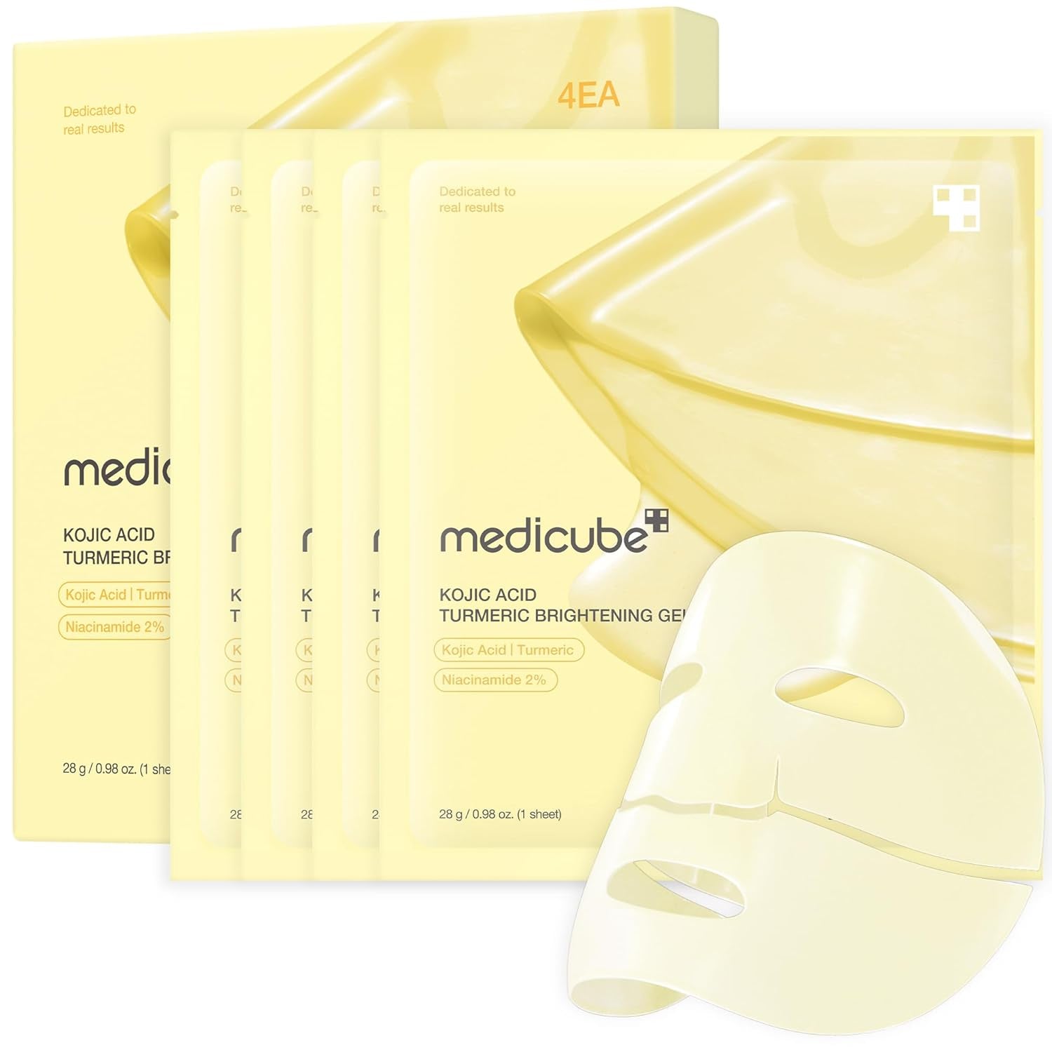 Medicube Jelly Gel Mask with Brightening Kojic Acid Turmeric | Overnight Face Ma