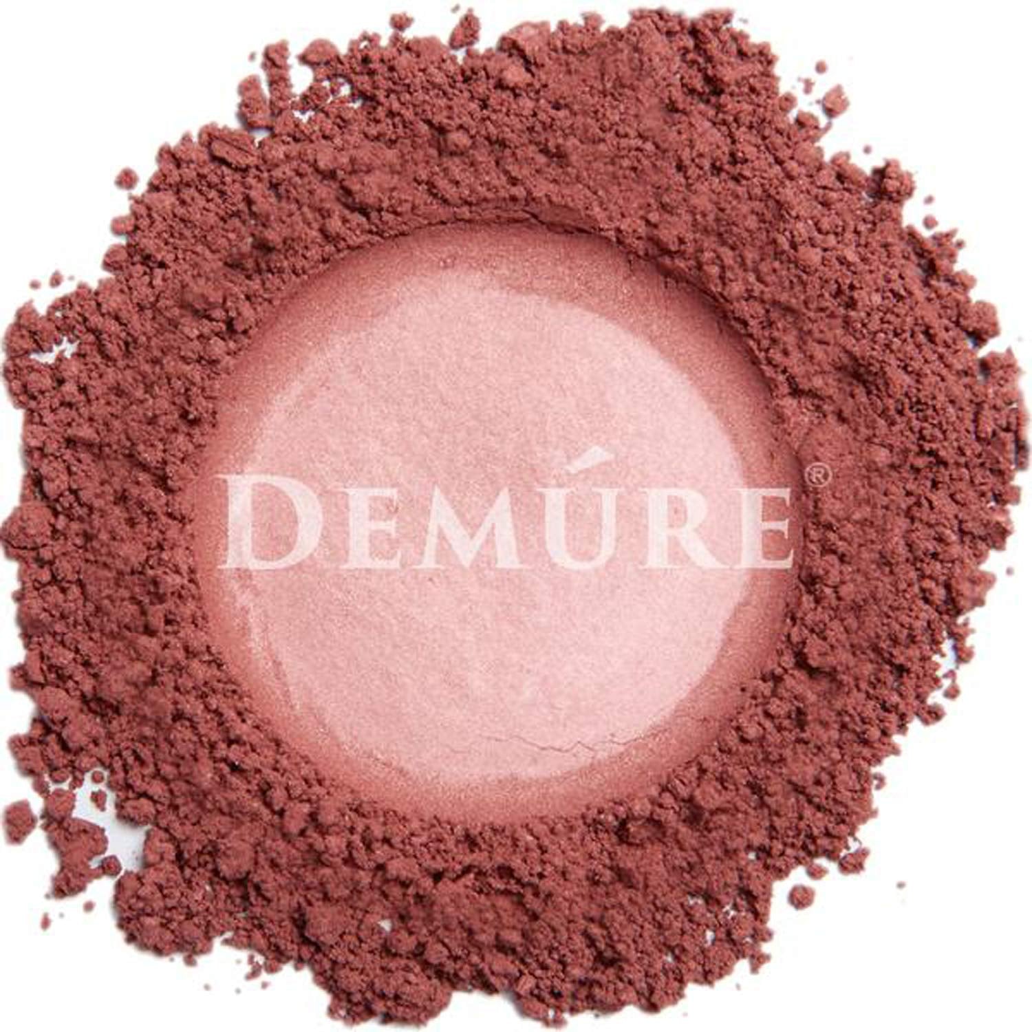Demure Mineral Blush Makeup Powder | Bold Berry | Loose, Natural, Professional, Cruelty Free