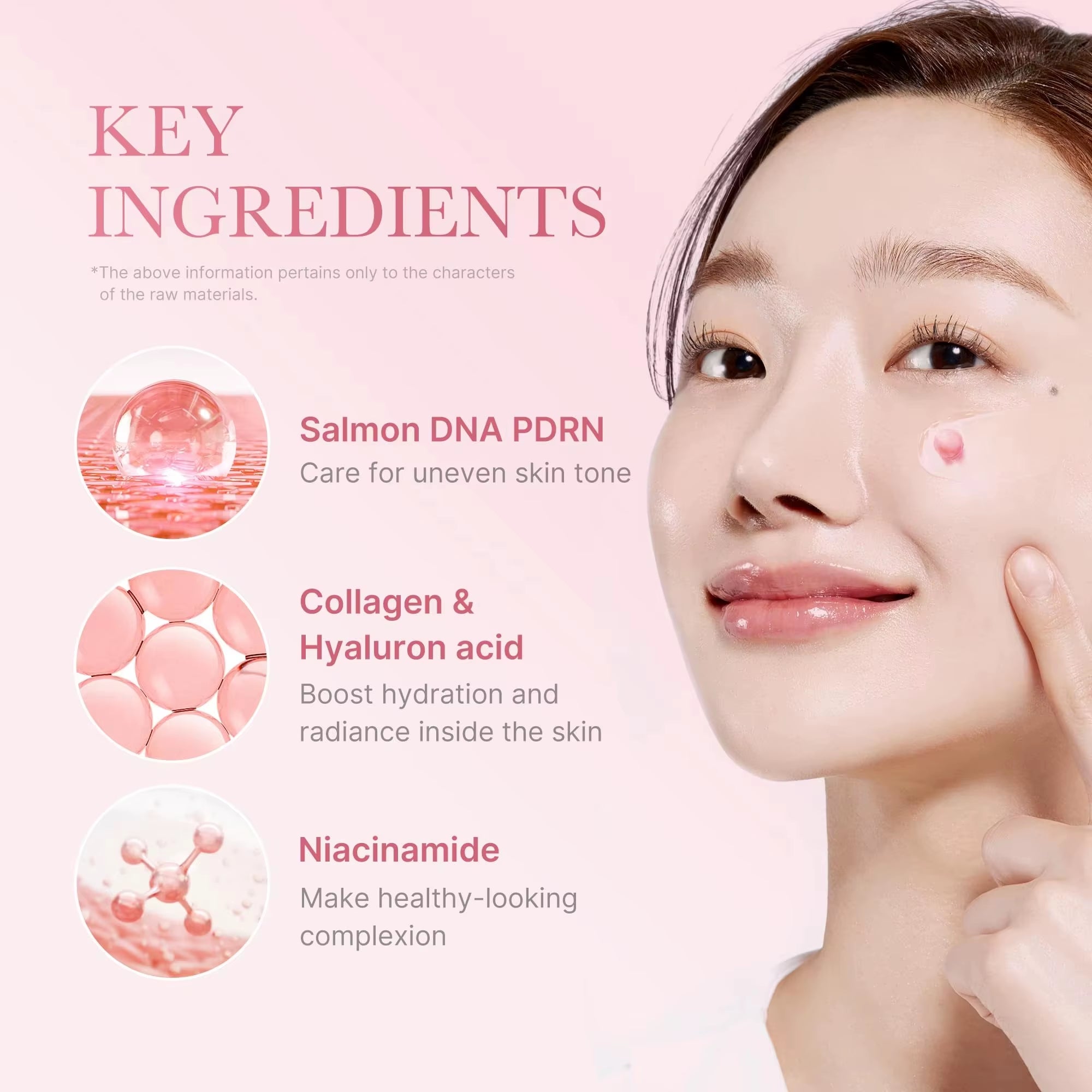 Medicube Salmon DNA Pink Collagen Capsule Cream Face Moisturizer Lightweight Moisturizing Cream Korean Skin Care