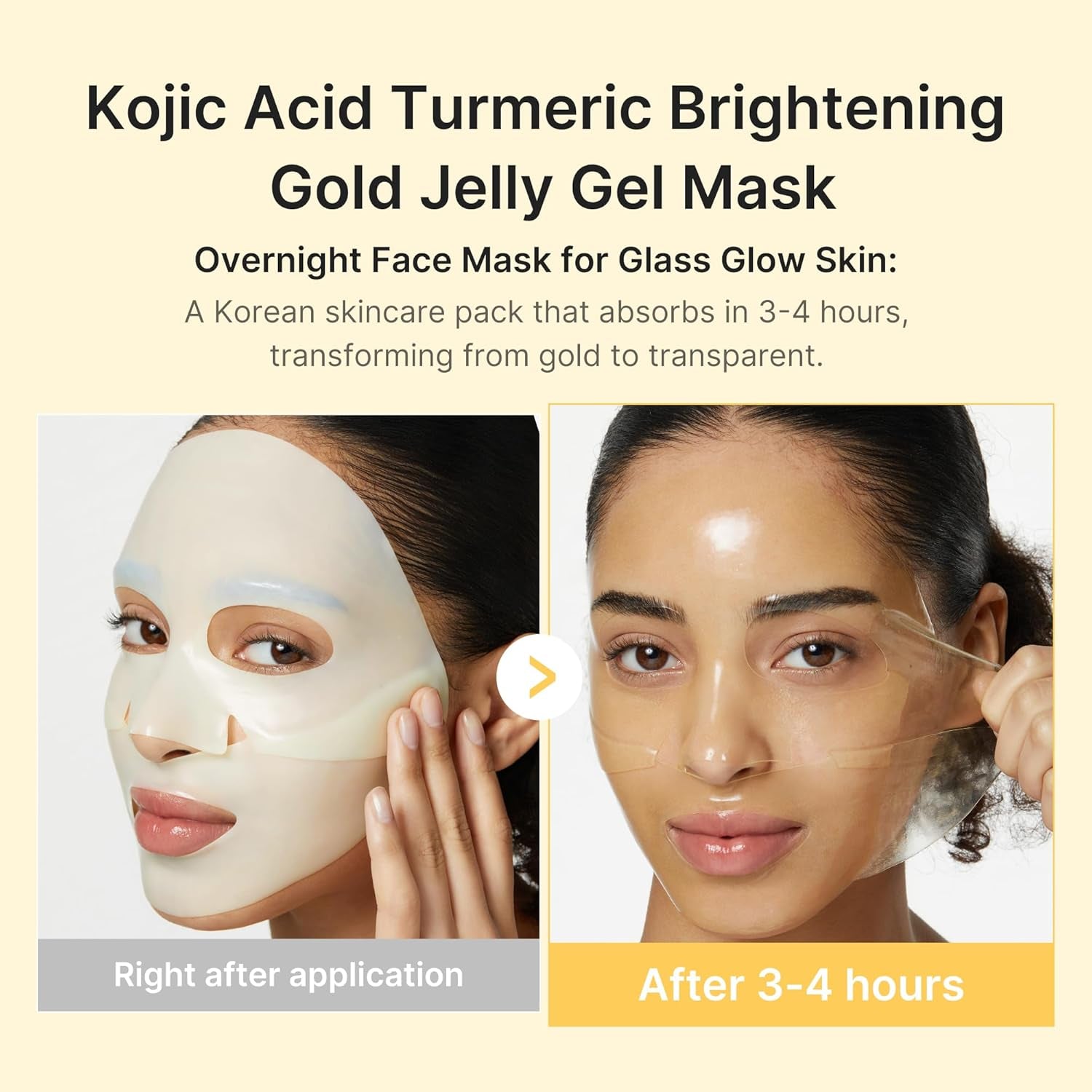 Medicube Jelly Gel Mask with Brightening Kojic Acid Turmeric | Overnight Face Ma