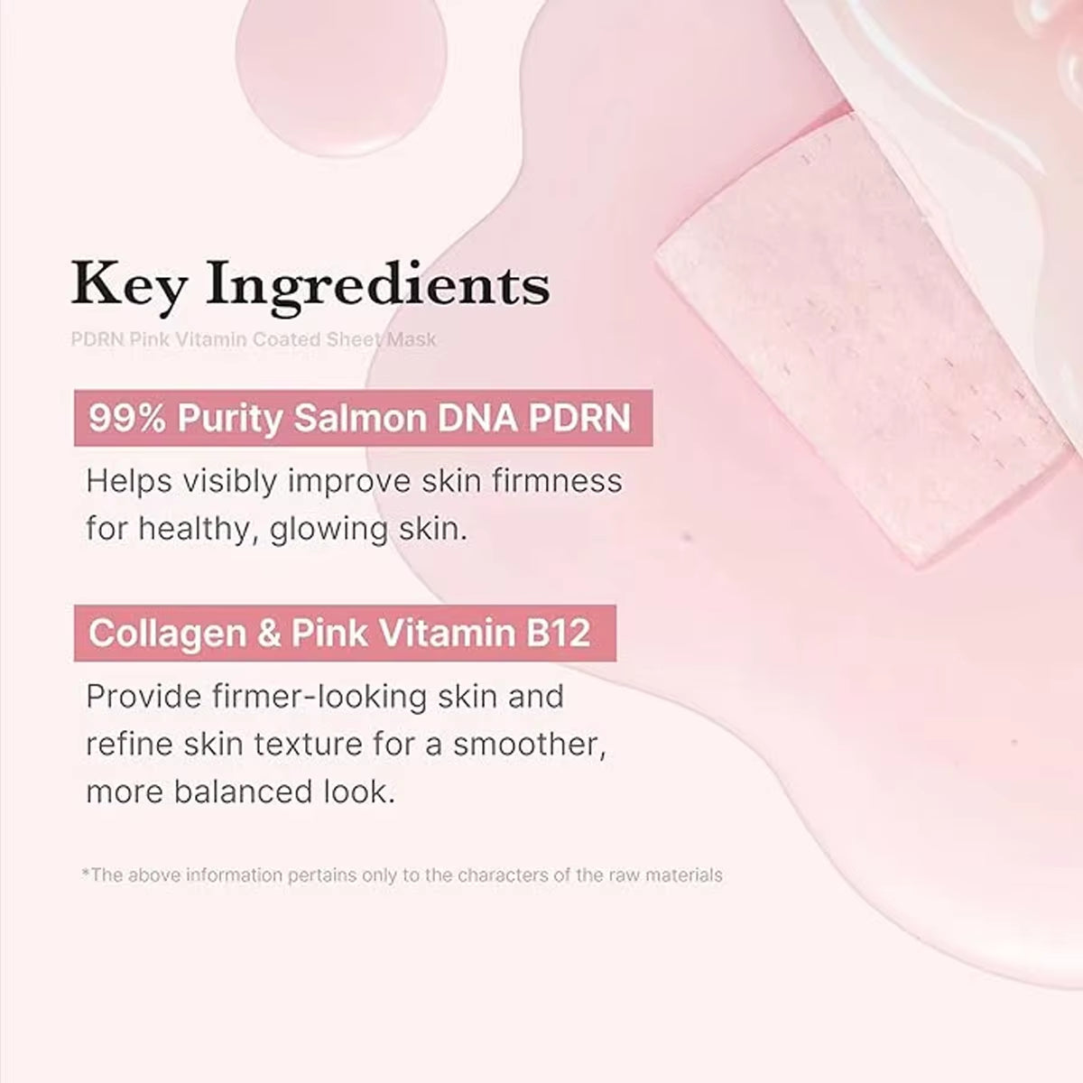 Salmon DNA PDRN Pink Vita Coating Sheet Mask 10Ea,Hydrogel Sheet Technology,Basic Hydrationk-Beauty,Korean Makeup