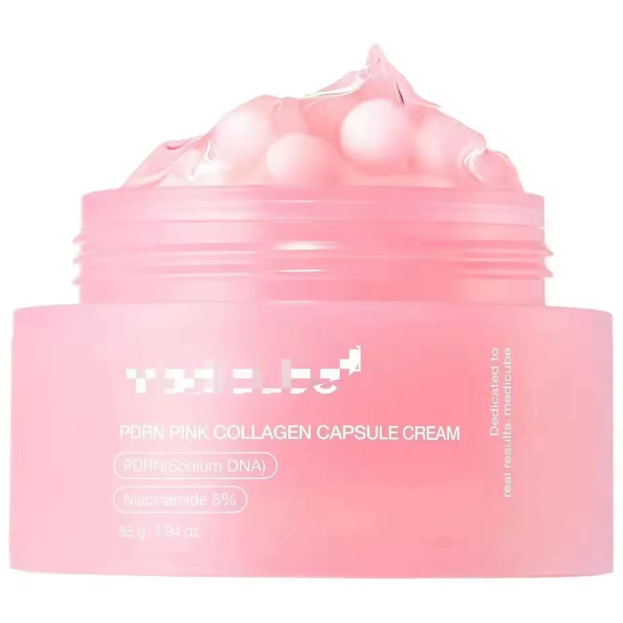Medicube Salmon DNA Pink Collagen Capsule Cream Face Moisturizer Lightweight Moisturizing Cream Korean Skin Care